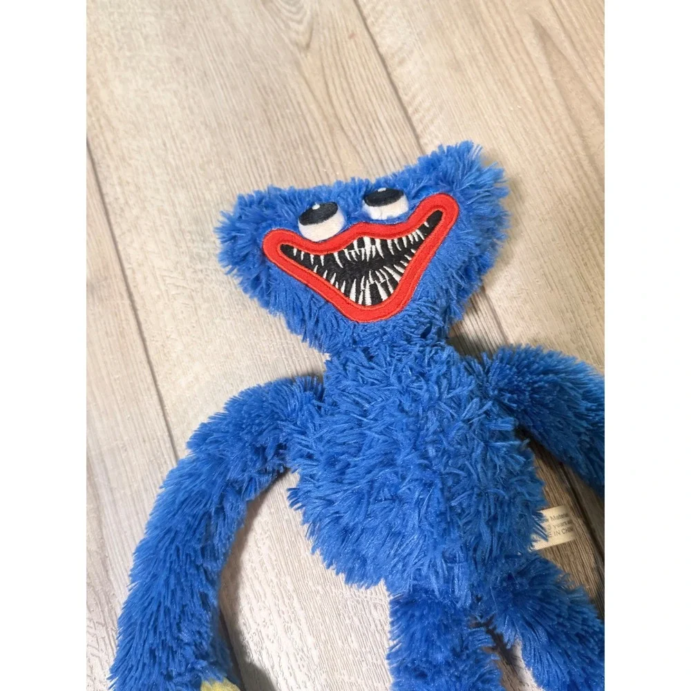 Huggy Wuggy Poppy Playtime Blue Plush Horror Monster Toy Scary Stuffed animal